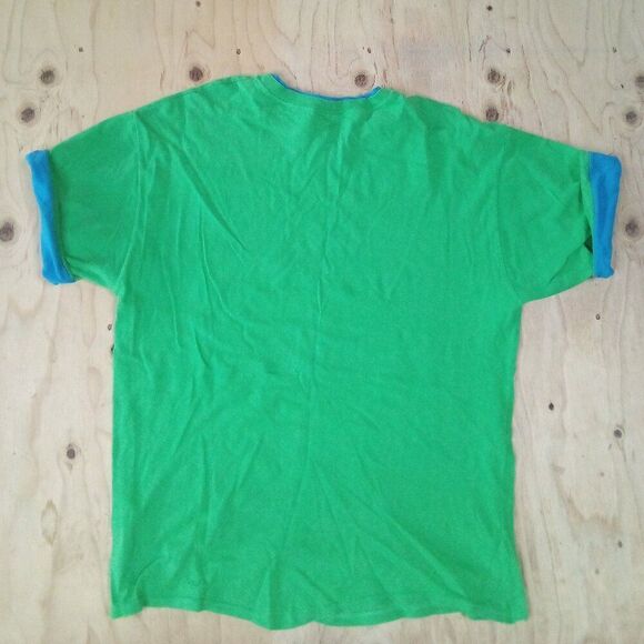 Vintage Hanes Her Way Blank Double Sleeve T-Shirt - Picture 5 of 5